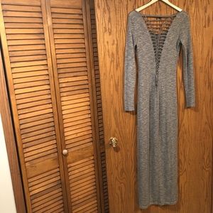 Lucca Couture Open Back Maxi Dress